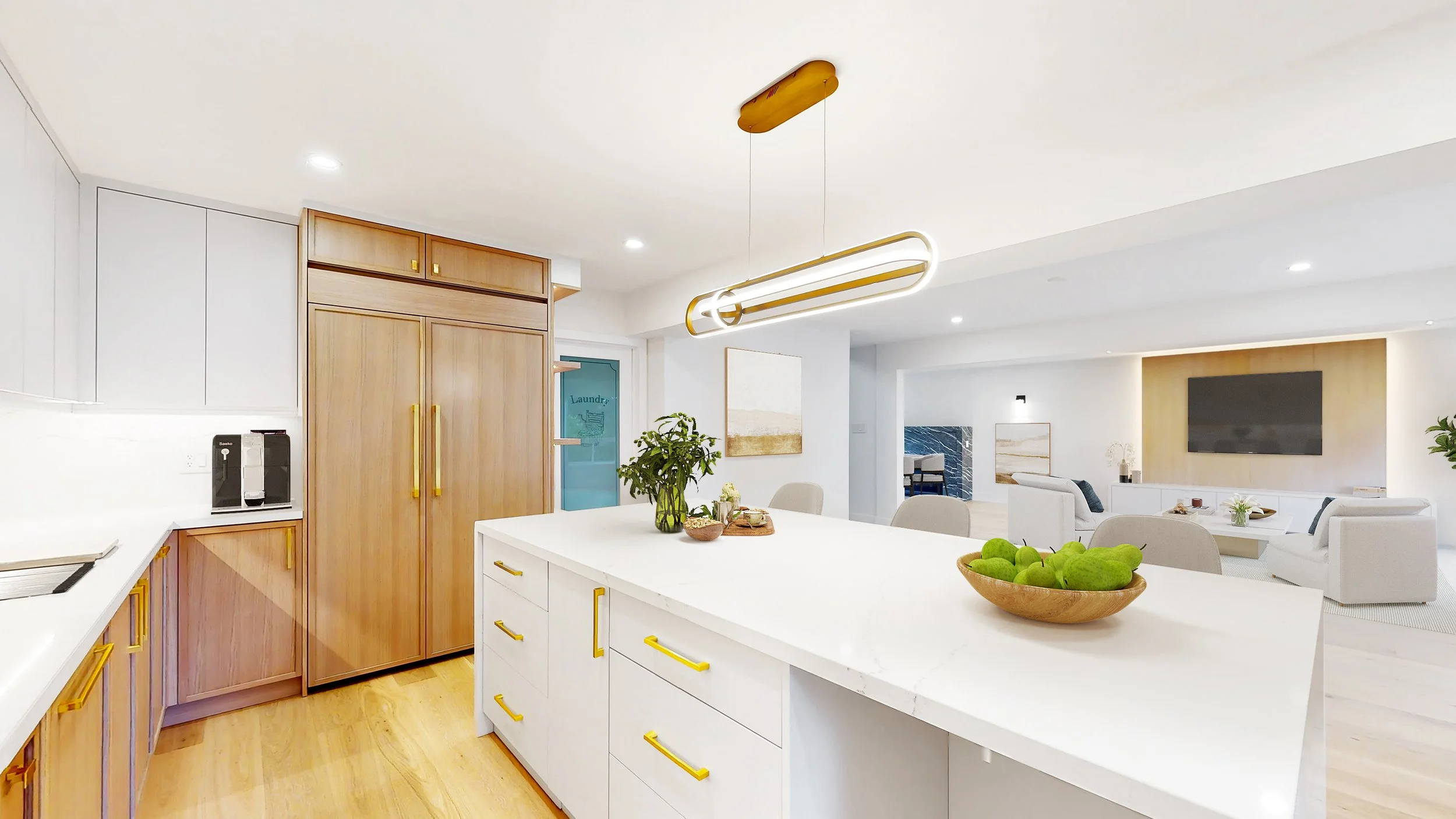 Custom kitchen cabinetry